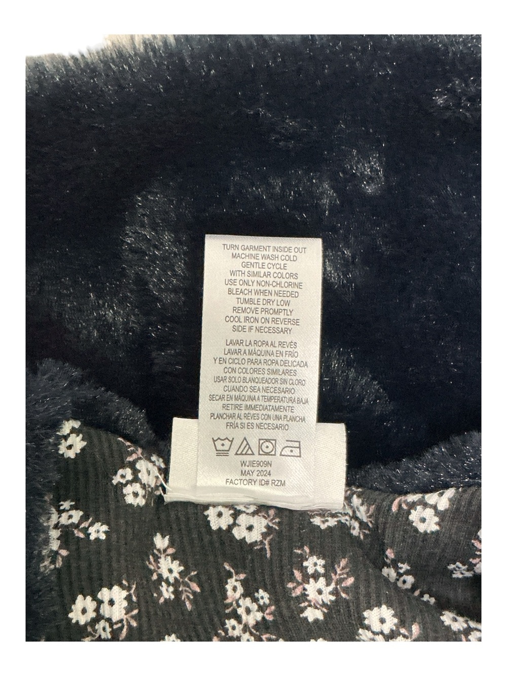 Nicole Miller Plush Faux Fur Vest Black White Bows Baby Girl 18 Months - Picture 3 of 16